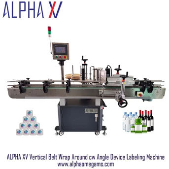 ALPHA XV Vertical Belt Wrap Around With Angle Device Labeling Machine