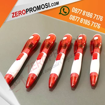 souvenir merah putih - pulpen promosi senter 17 agustusan-7