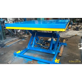 SCISSOR LIFT TABLE 1T 2T 3T Hydraulic pendukung conveyor sistem
