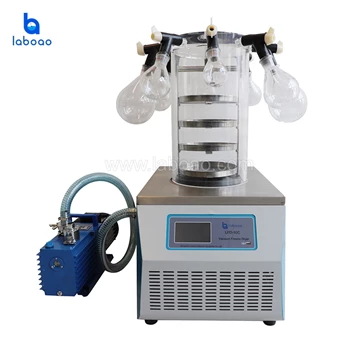 0.12㎡ Benchtop Manifold Lab Freeze Dryer Brand Laboao