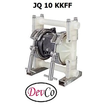 pvdf diaphragm pump devco jq 10 kkff- 3/8 inci (graco oem)