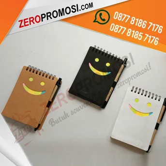 souvenir memo promosi smile 906 - blocknote custom cetak logo-2