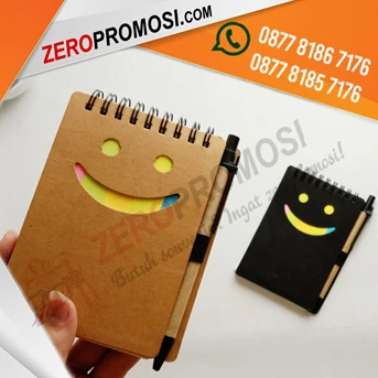souvenir memo promosi smile 906 - blocknote custom cetak logo-3