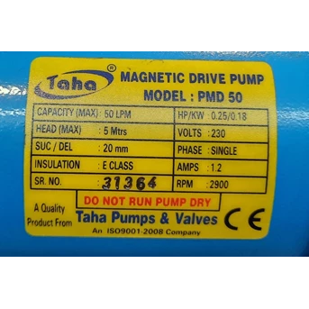 pvdf magnetic drive pump pmd-50 - 20 mm x 20 mm-2