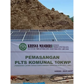 pembangkit listrik tenaga surya terpusat/komunal 10 kwp-2