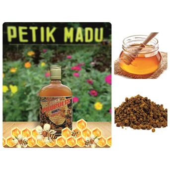Cuka Madu Propolis / Honey Propolis Vinegar