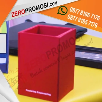 kotak pen memo promosi post it + sablon 1warna 2sisi custom logo-4