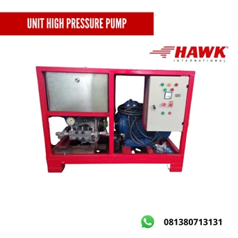 high pressure hawk pump 500 bar 30 lt-m plunger pump
