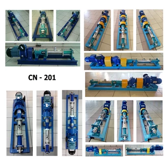pompa ulir cn 201 screw pump - 1 x 1 inci - 750 lph 6 bar-2