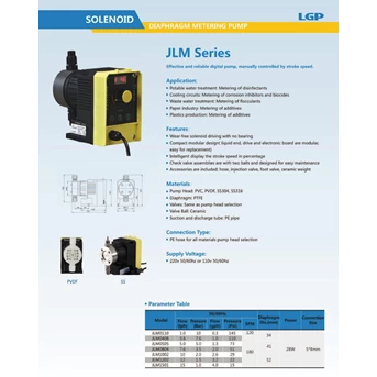dosing solenoid jlm 0804 pvdf diaphragm metering pump-7.6 lph 3.5 bar-1