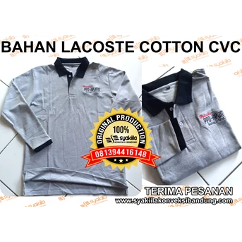 konveksi pesan polo shirt bahan lacoste cotton cvc bandung-4