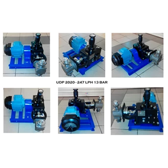 pompa dosing udp2020 ss316 plunger metering pump 247 lph 13 bar-1 inci-1