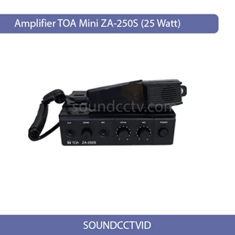 amplifier toa mini za-250s (25 watt) original amplifier sirine toa-1