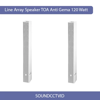 Speaker Line Array TOA Anti Gema 120 Watt