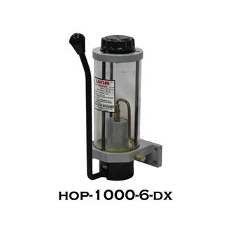lubrication oil pump hop1000-6dx pompa oli manual-1000 ml. 6 cc 15 bar