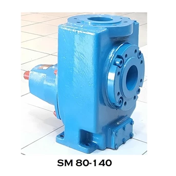 self priming non clog pump sm 80-140 pompa transfer - 3 inci - 5.5 hp