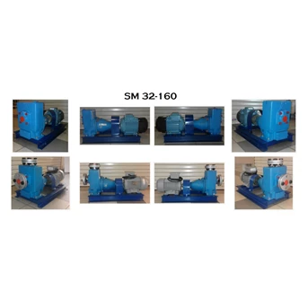 self priming non clog pump sm 32-160 pompa transfer - 1.25 inci - 3 hp-1