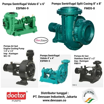 split casing centrifugal pump esfmh-9 pompa volute - 6 inci - 1500 rpm-5