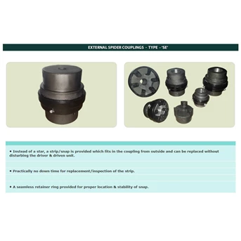 coupling rubber element se 225 flex-c - jaw diameter 127 mm-1