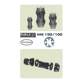 spacer coupling sre 150/100 flex-c max bore 48 mm - panjang 190 mm