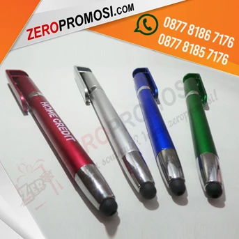 souvenir pulpen promosi pen stylus jepit hp 751-3