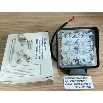 LAMPU LED 12V-24V 16 TITIK MATA - LED SPOT 16 LAMP - TOP QUALITY