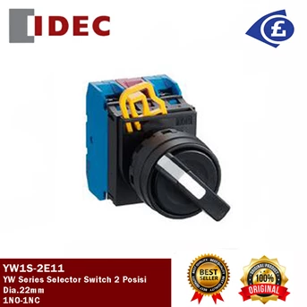 idec selector switch yw1s-2e 2posisi yw series-1