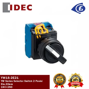idec selector switch yw1s-2e 2posisi yw series