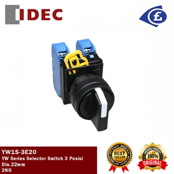 idec selector switch yw1s-3e 3posisi yw series-2