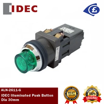 IDEC Illuminated Push Button ALN-2611 TWN Series Dia 30mm