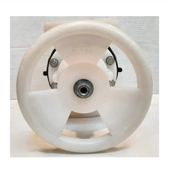 diaphragm valve pp 3 inci flange ansi b.16.5 class #150 - 80 mm-1