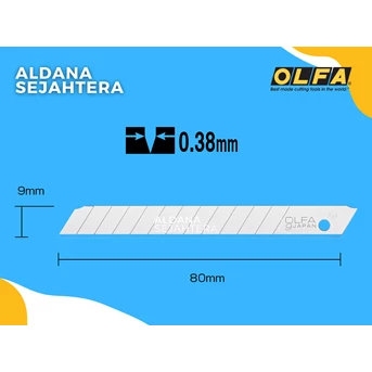 refill blade olfa ab-10b-3