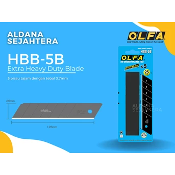 refill blade olfa hbb-5b