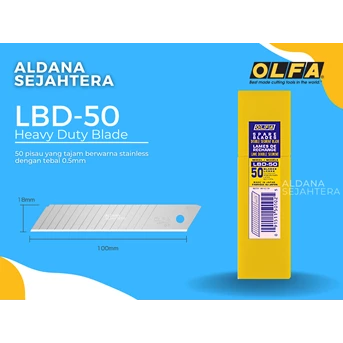refill blade olfa lbd-50