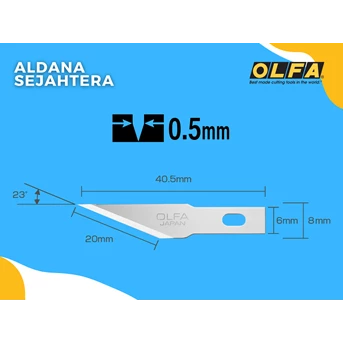 refill blade olfa kb4-s/5-1