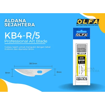 refill blade olfa kb4-r/5