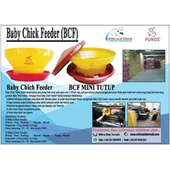 tempat pakan anak ayam - baby chick feeder super abk-4