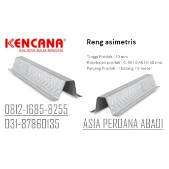 Reng Asimetris merk Kencana Surabaya
