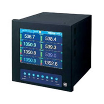 LU-C5000 active color LCD program PID Control paperlesschart recorder
