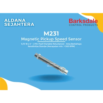 dynalco barksdale magnetic pickup speed sensor m231