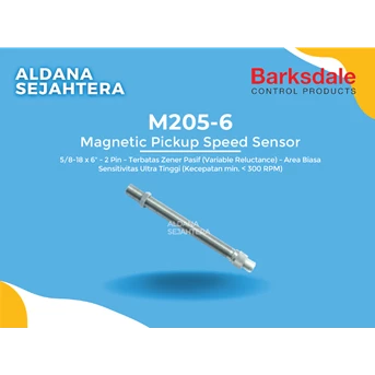 dynalco barksdale magnetic pickup speed sensor m205-6