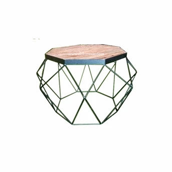 Diamond Coffee Table With Unique Design For Living Room, Meja Tamu