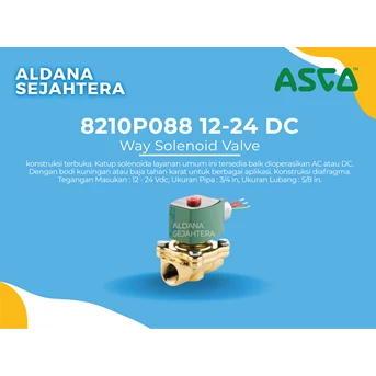 asco 2-way solenoid valve (8210p088 12-24 dc)