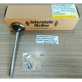 MCBEE INTERSTATE M-3802085 EXHAUST VALVE KIT 3802085 6CTAA8.3 G-2