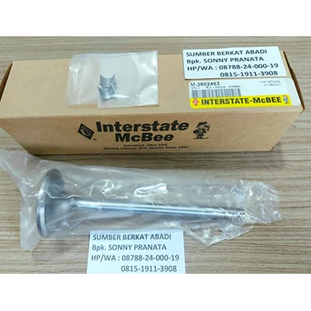 MCBEE INTERSTATE M-3802463 INTAKE VALVE KIT 3802463 6CTAA8.3 G-2