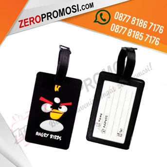 souvenir label bagasi karet gelang promosi – luggage tag termurah-7