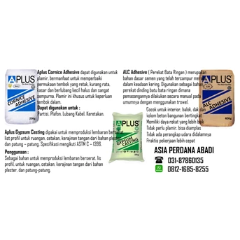 Gypsum merk Aplus Surabaya