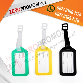 souvenir label bagasi karet gelang promosi – luggage tag termurah-5