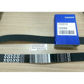 VOLVO 21620133 V-BELT VOE 21620133 FAN BELT VOE21620133