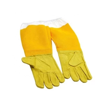 sarung tangan versi 2 anti sengat lebah / alat ternak lebah-3